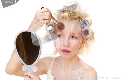 Image of Curler Woman