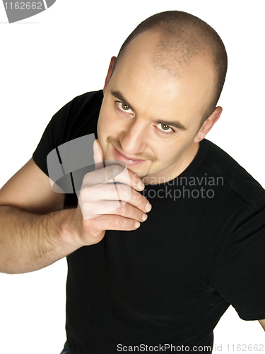 Image of confident man portrait