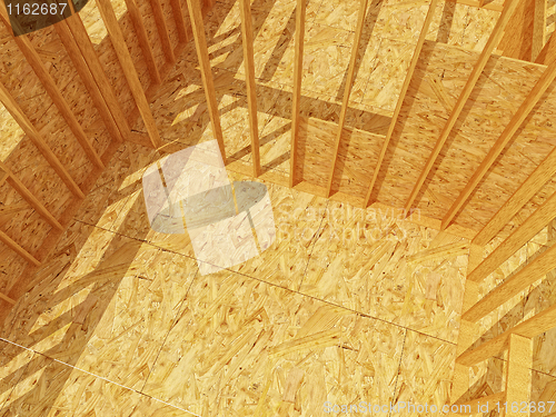 Image of constructione site wood background