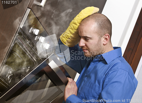 Image of troubble in the kitchen