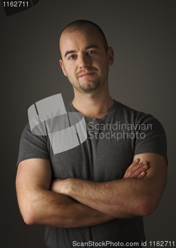 Image of confident man portrait