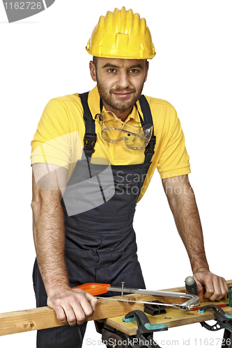 Image of tiered manual worker