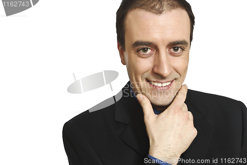 Image of confident businessman