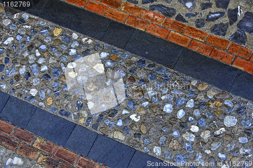 Image of ancient stone street paver