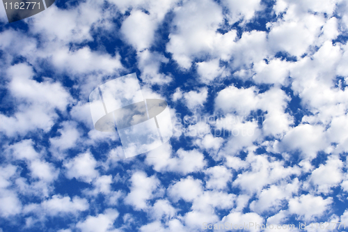 Image of clouds and blue sky