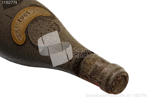 Image of ancient wine bottle