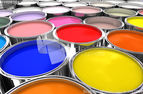 Image of color ink