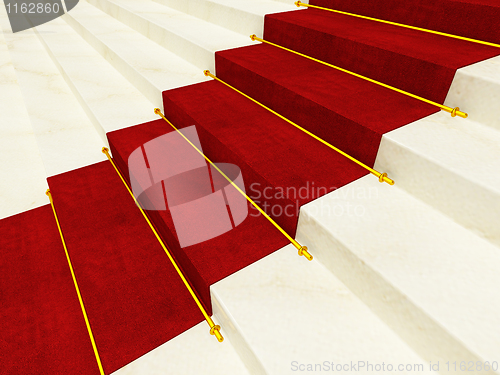 Image of red carpet