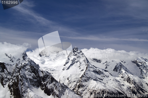 Image of Mountains in clouds