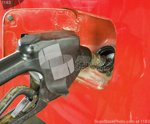 Image of Filling a car