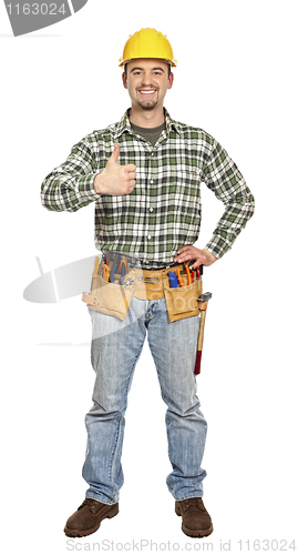 Image of positive manual worker