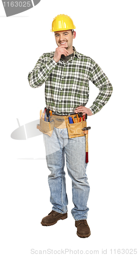 Image of manual worker portrait