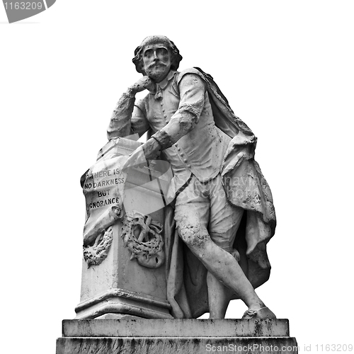 Image of Shakespeare statue