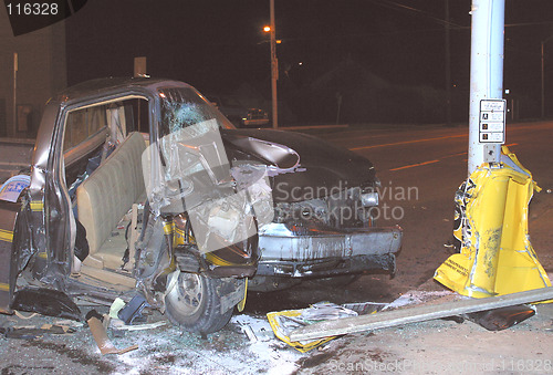 Image of truck crash