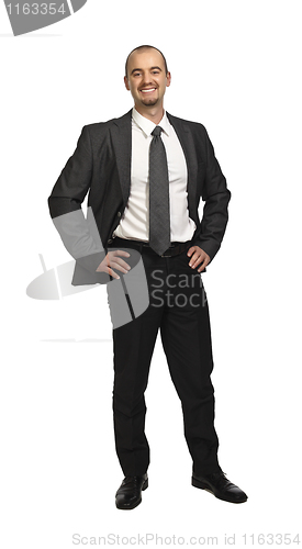 Image of confident businessman