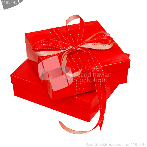 Image of Red box isolated
