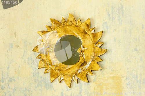 Image of Golden sun frame