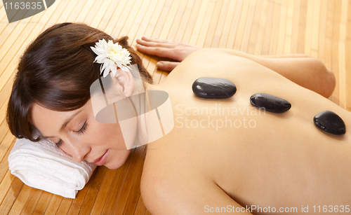 Image of Girl getting a spa treatment