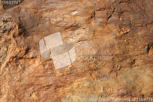 Image of Rusty stone