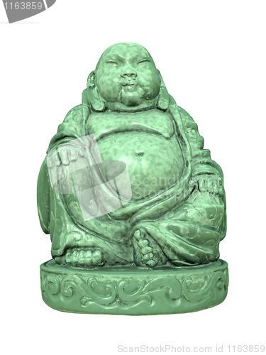 Image of green buddha