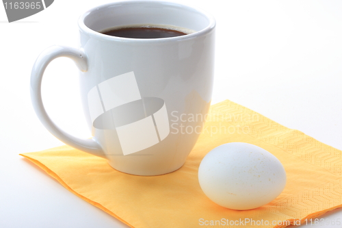 Image of White coffee cup