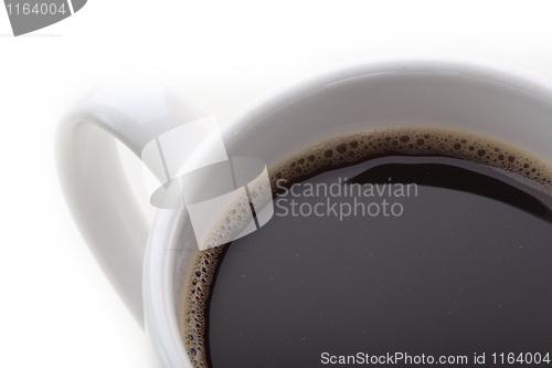 Image of White coffee cup