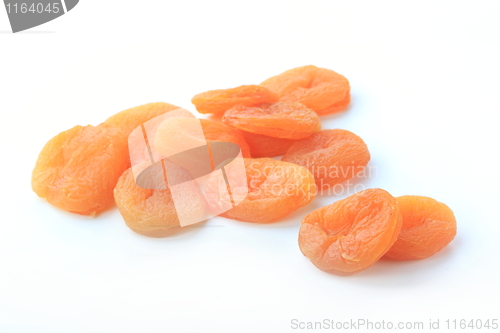 Image of Healthy food. Dried apricots