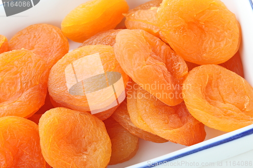 Image of Healthy food. Dried apricots