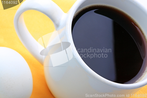 Image of White coffee cup