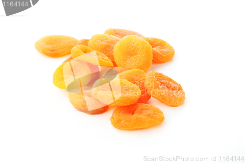 Image of Healthy food. Dried apricots