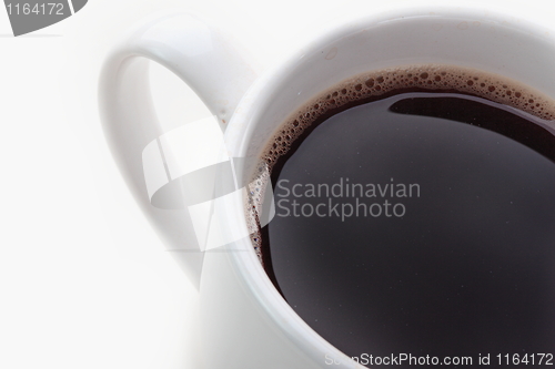 Image of White coffee cup
