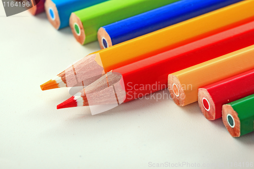 Image of Many pencils