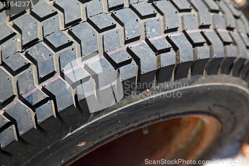 Image of Tractor wheel