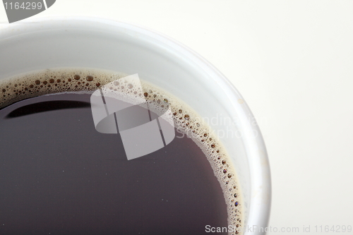 Image of White coffee cup