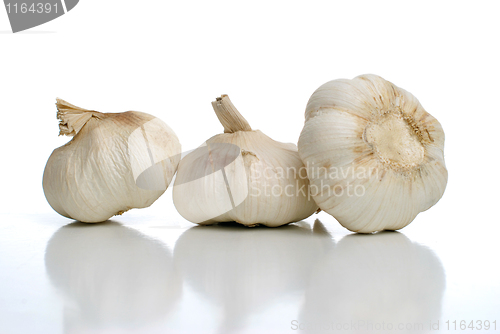 Image of Three garlic