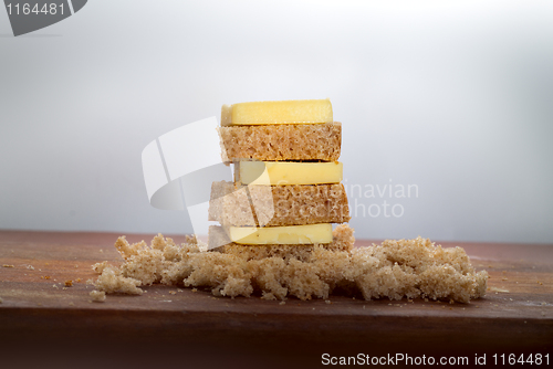 Image of Sandwich preparation