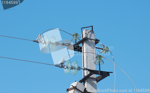 Image of Old Fashion Electrical Insulators