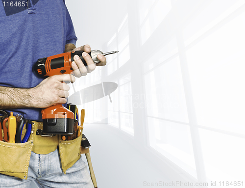 Image of manual worker background
