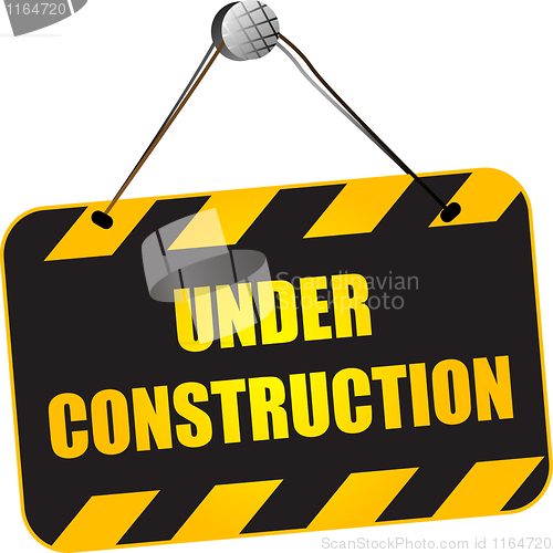Image of Under construction sign