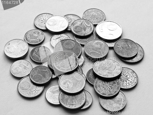 Image of Euro coins