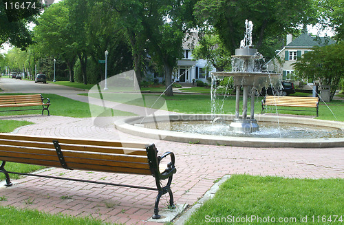 Image of water fountain