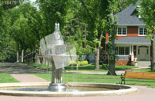 Image of water fountain