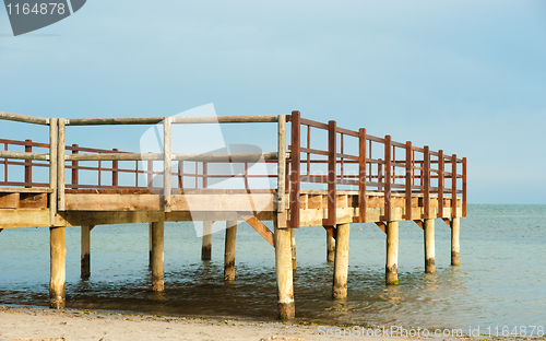 Image of Beach footbridge