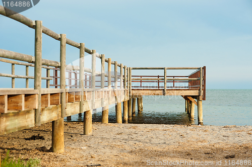 Image of Beach footbridge