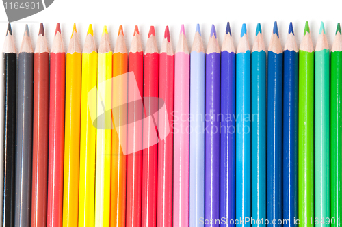 Image of Multicolored pencils