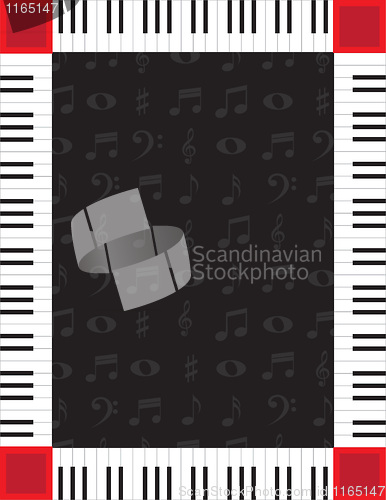 Image of Piano Border