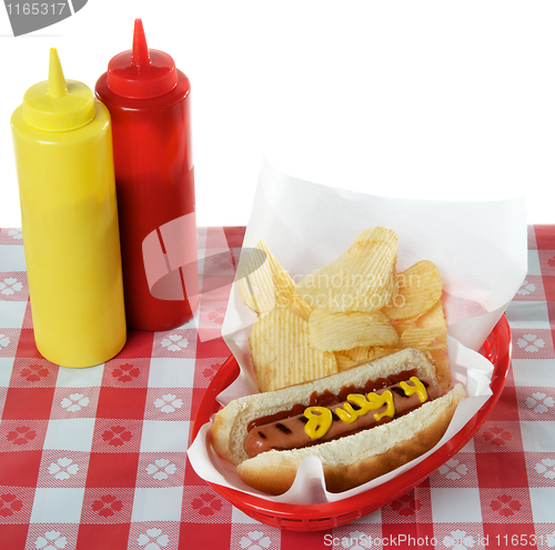 Image of July 4th, Independence Day, Hot Dog