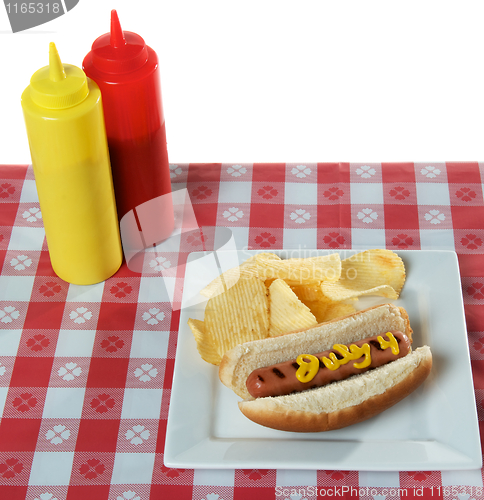 Image of July 4th, Independence Day, Hot Dog