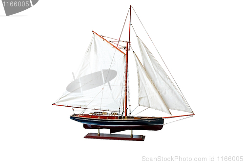 Image of Sail ship isolated