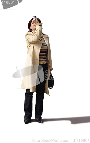 Image of woman with camera